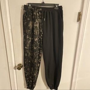 Split Reverse Dye Sweatpants